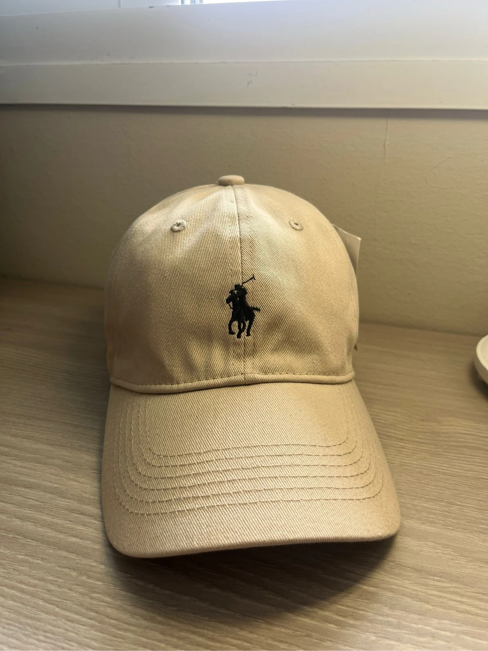 Gorra Ralph Lauren beige 